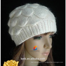 Senhoras mulheres malha inverno quente trançado Baggy Beret Beanie Hat for lady